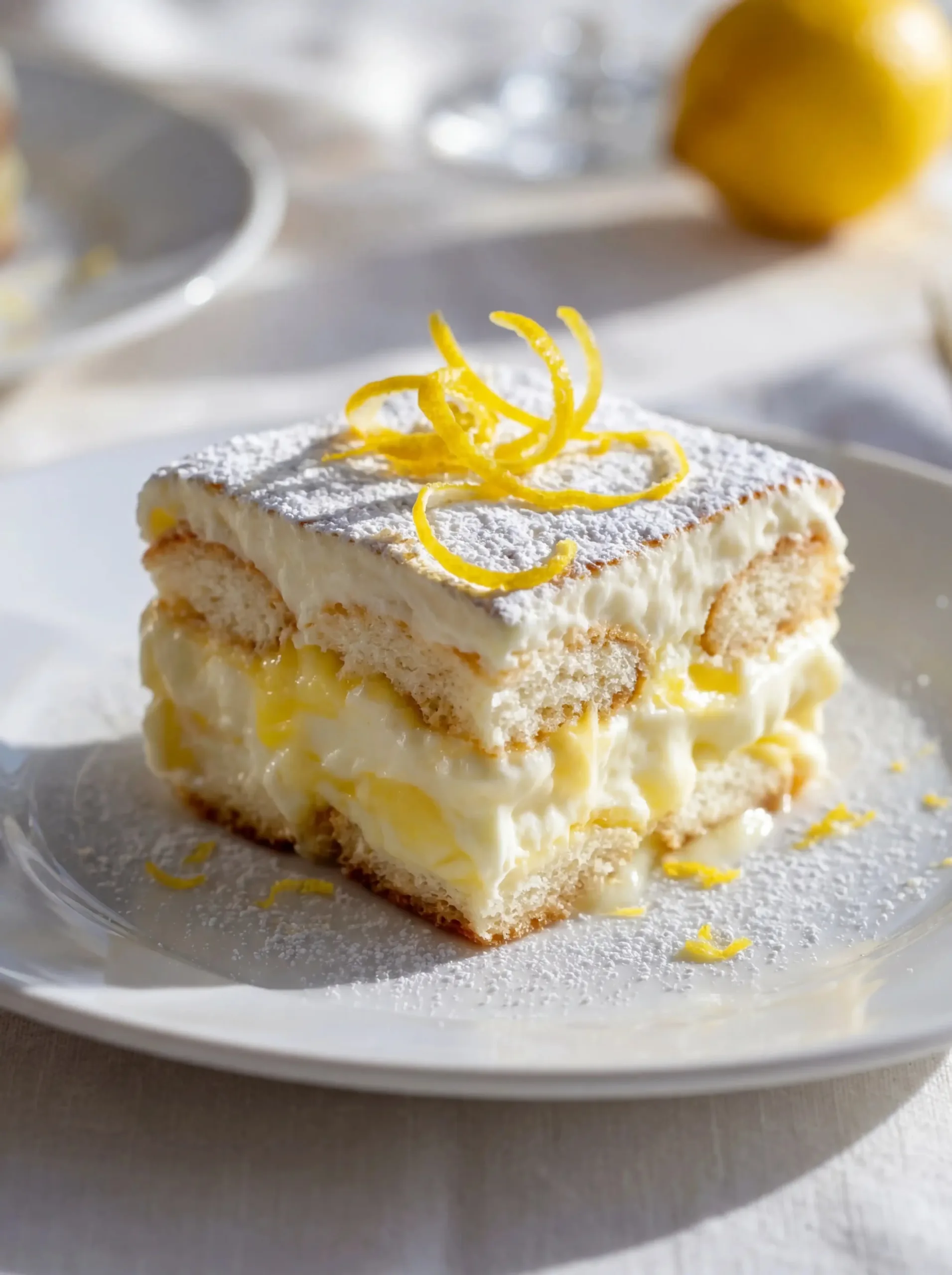 Lemon Tiramisu