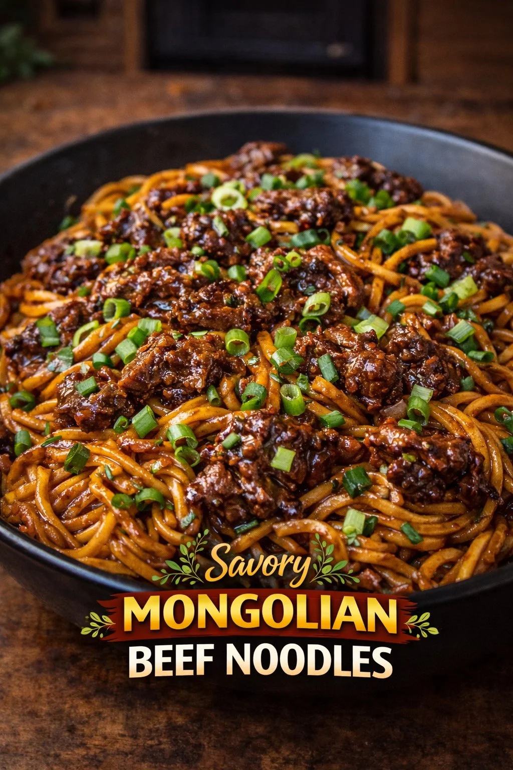Mongolian Ground Beef Noodles 7 Mongolian Ground Beef Noodles