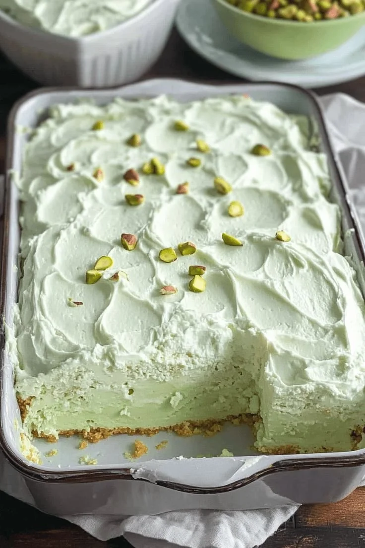 Pistachio Pineapple Cake