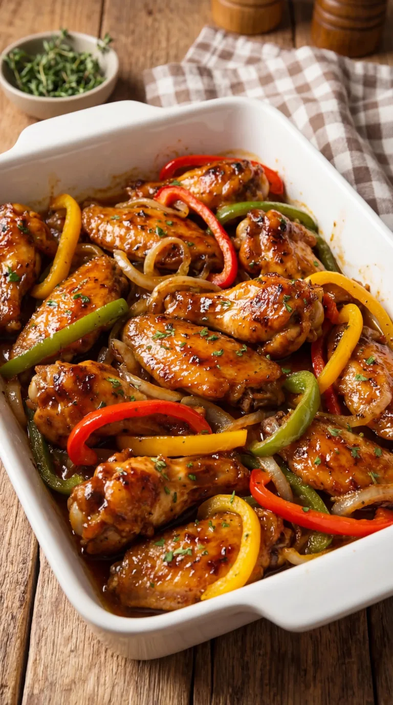 Savory smothered turkey wings served in rich gravy for a delicious meal