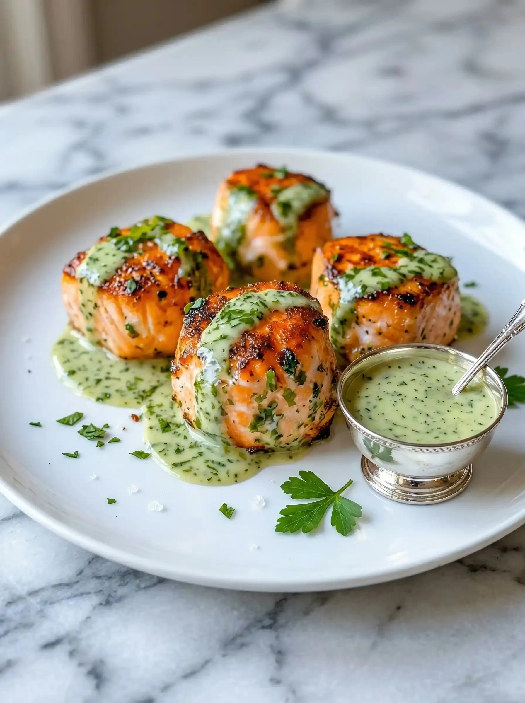 Crispy Bang Bang Salmon Bites