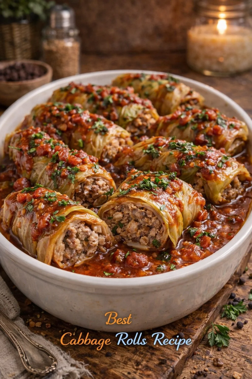 These easy old-fashioned cabbage rolls are so tasty and ultra comforting! Cabbage leaves are stuff… | Best cabbage rolls recipe, Cabbage recipes, Easy cabbage rolls